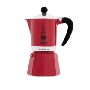 מקינטה מוקה אדום Bialetti Rainbow - מקינטה 3 כוסות