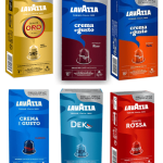באנדל קפסולות Lavazza למכונות נספרסו – 100 קפסולות ב-10 מארזים