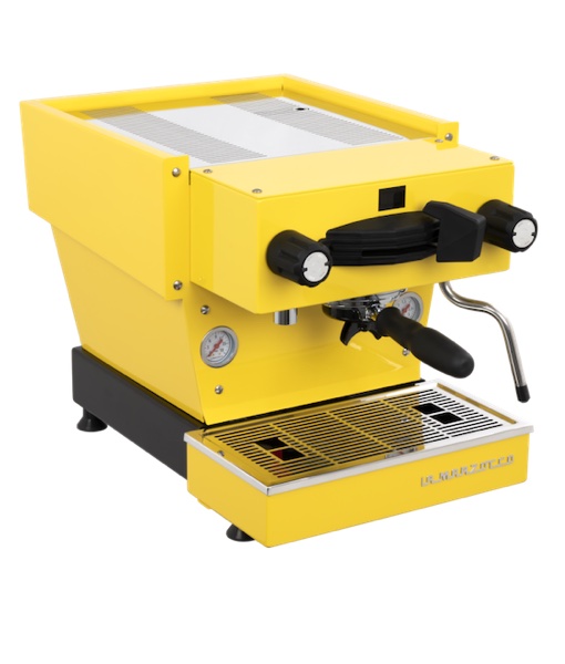 מכונת אספרסו מקצועית La Marzocco Linea Mini צבע צהוב