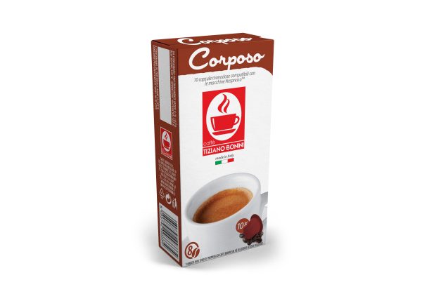 קפסולות לנספרסו בוניני קורפוסו Corposo- Nespresso
