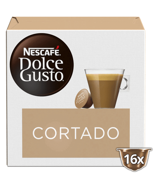 קפסולות דולצ׳ה גוסטו אספרסו Cortado - קפה לאטה ספרדי