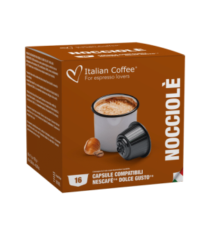 קפסולות דולצ׳ה קפוצינו אגוזים Italian Coffee Nocciole