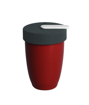 כוס 2GO Loveramics עם דופן כפולה מקולקציית נומד - NOMAD צבע אדום
