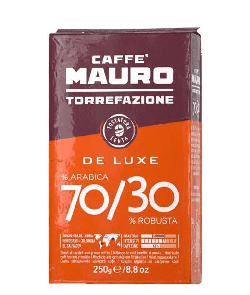 250 גרם קפה טחון מאורו דלוקס - Mauro De luxe