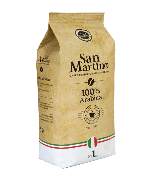 פולי קפה San Martino סן מרטינו 100% ערביקה Best Quality